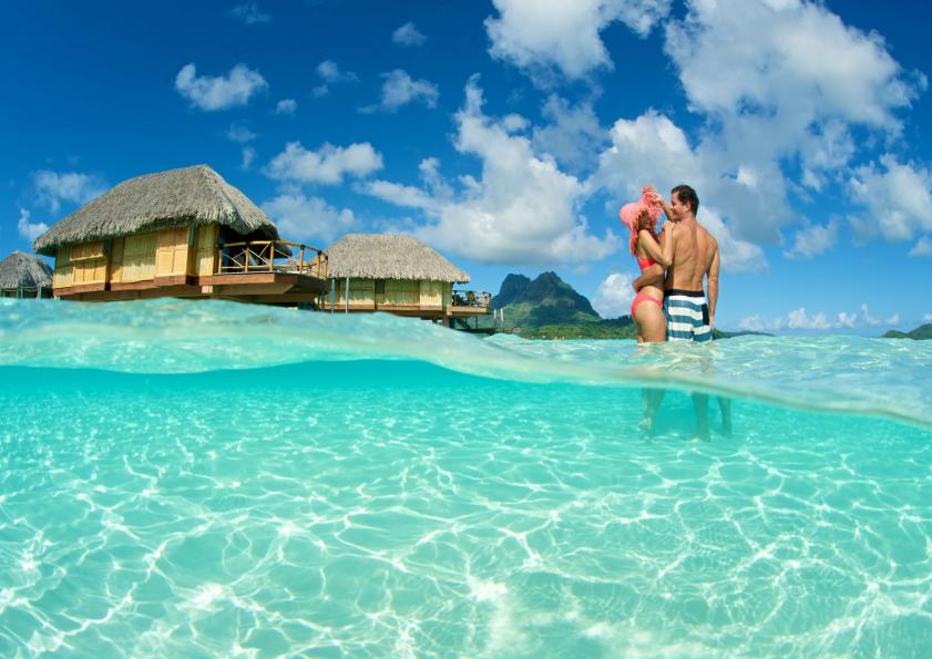 Overwater bungalow © SPM Hotels