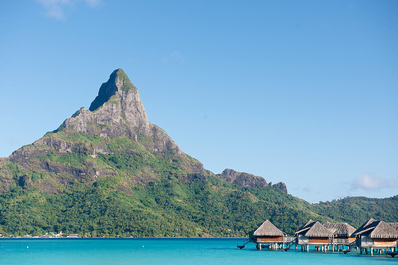 Overwater bungalows © InterContinental French Polynesia