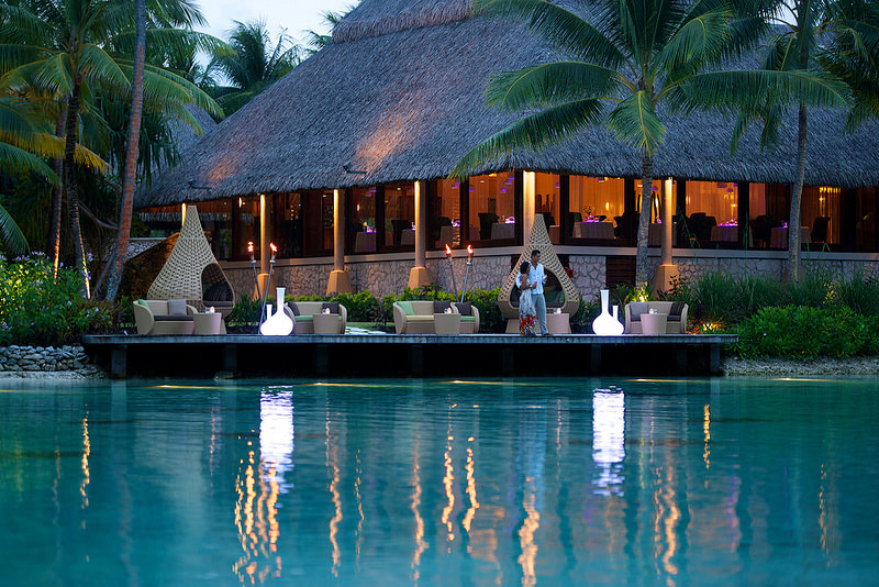 The Coral gourmet restaurant © InterContinental French Polynesia