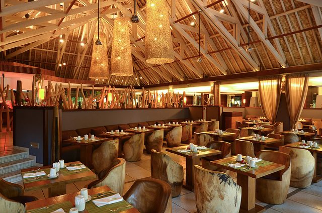The Reef restaurant © InterContinental French Polynesia