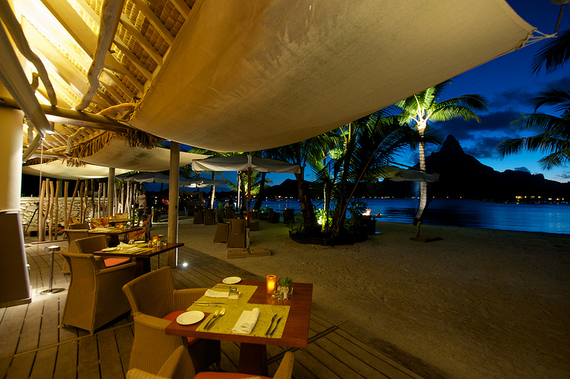 The Sands restaurant © InterContinental French Polynesia