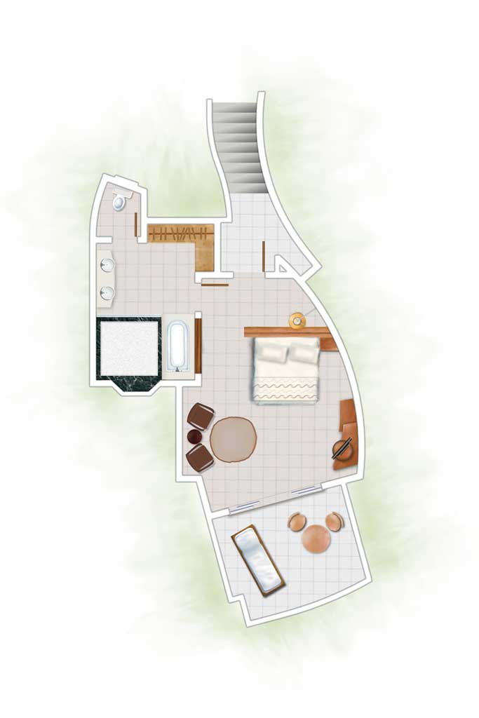 Junior Suite Plan © Beachcomber